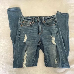 Aeropostale high rise jeggings